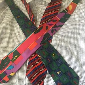 Vintage US Olympic 1996 Atlanta ties